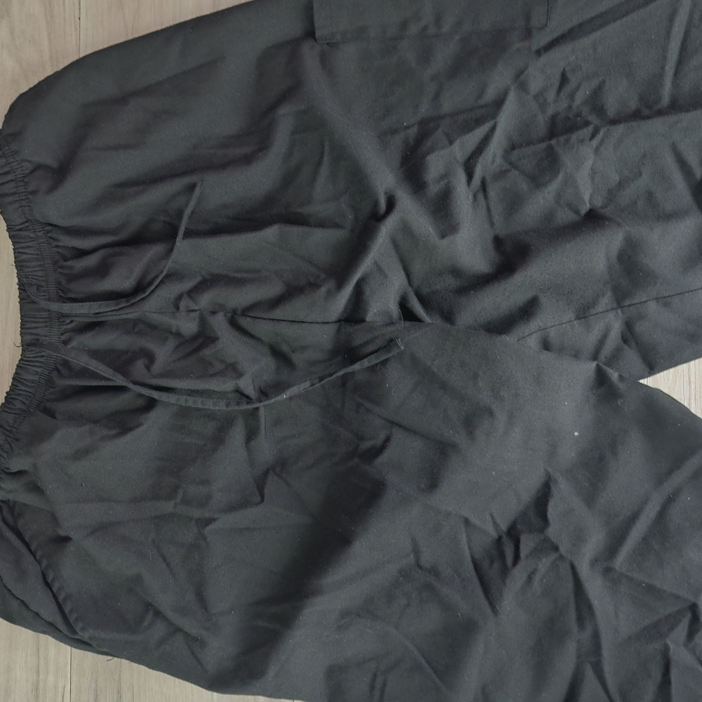 Black Relaxed Fit Pants